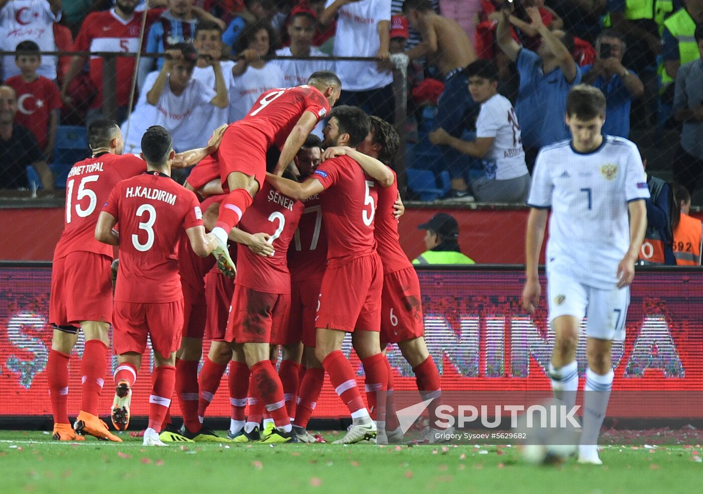 Turkey Soccer Nations League Turkey - Russia