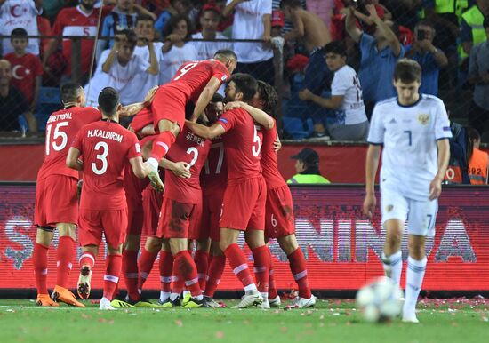 Turkey Soccer Nations League Turkey - Russia