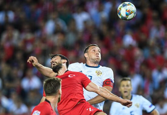 Turkey Soccer Nations League Turkey - Russia