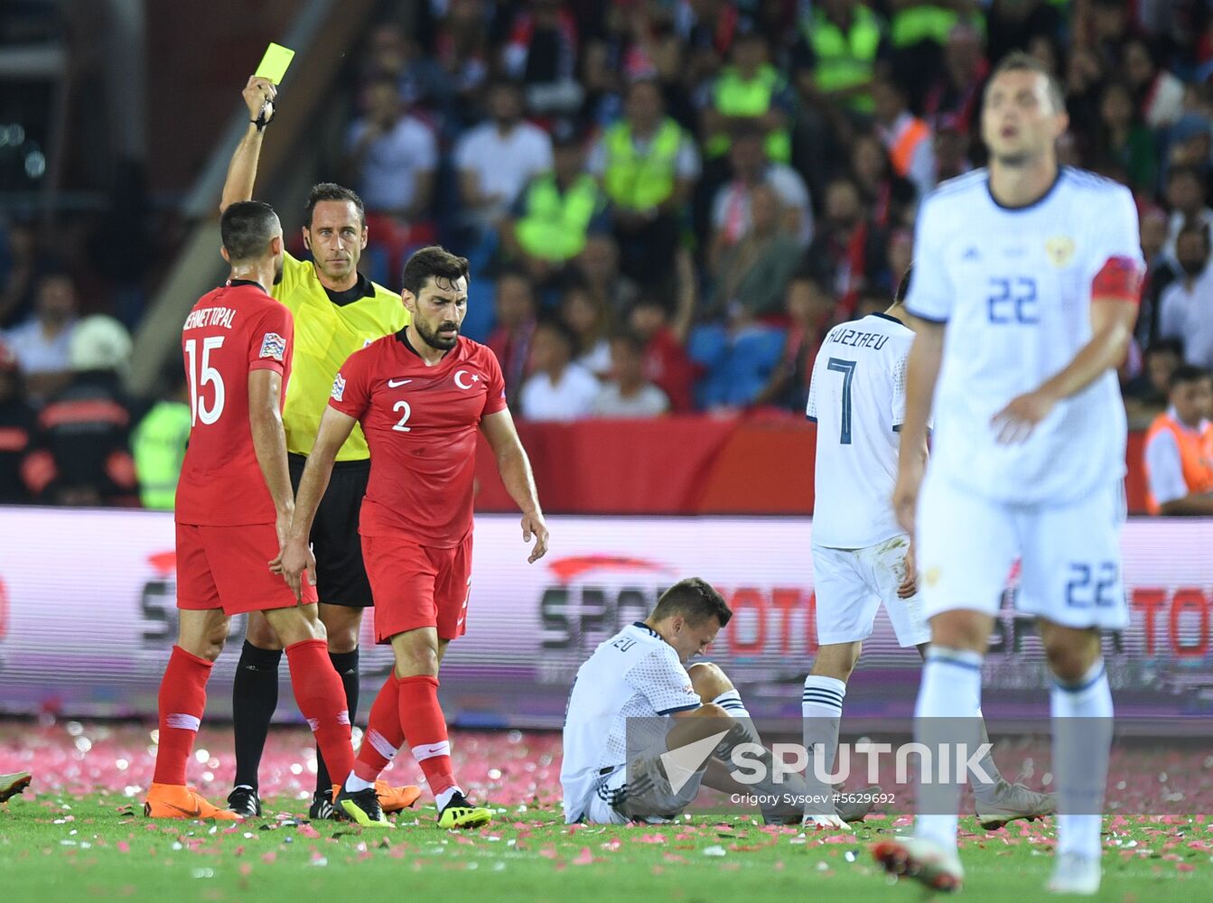 Turkey Soccer Nations League Turkey - Russia