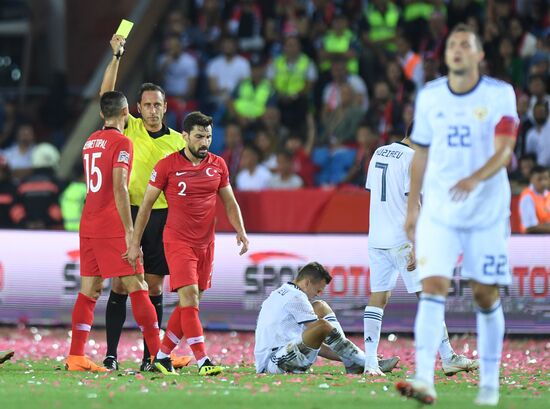 Turkey Soccer Nations League Turkey - Russia