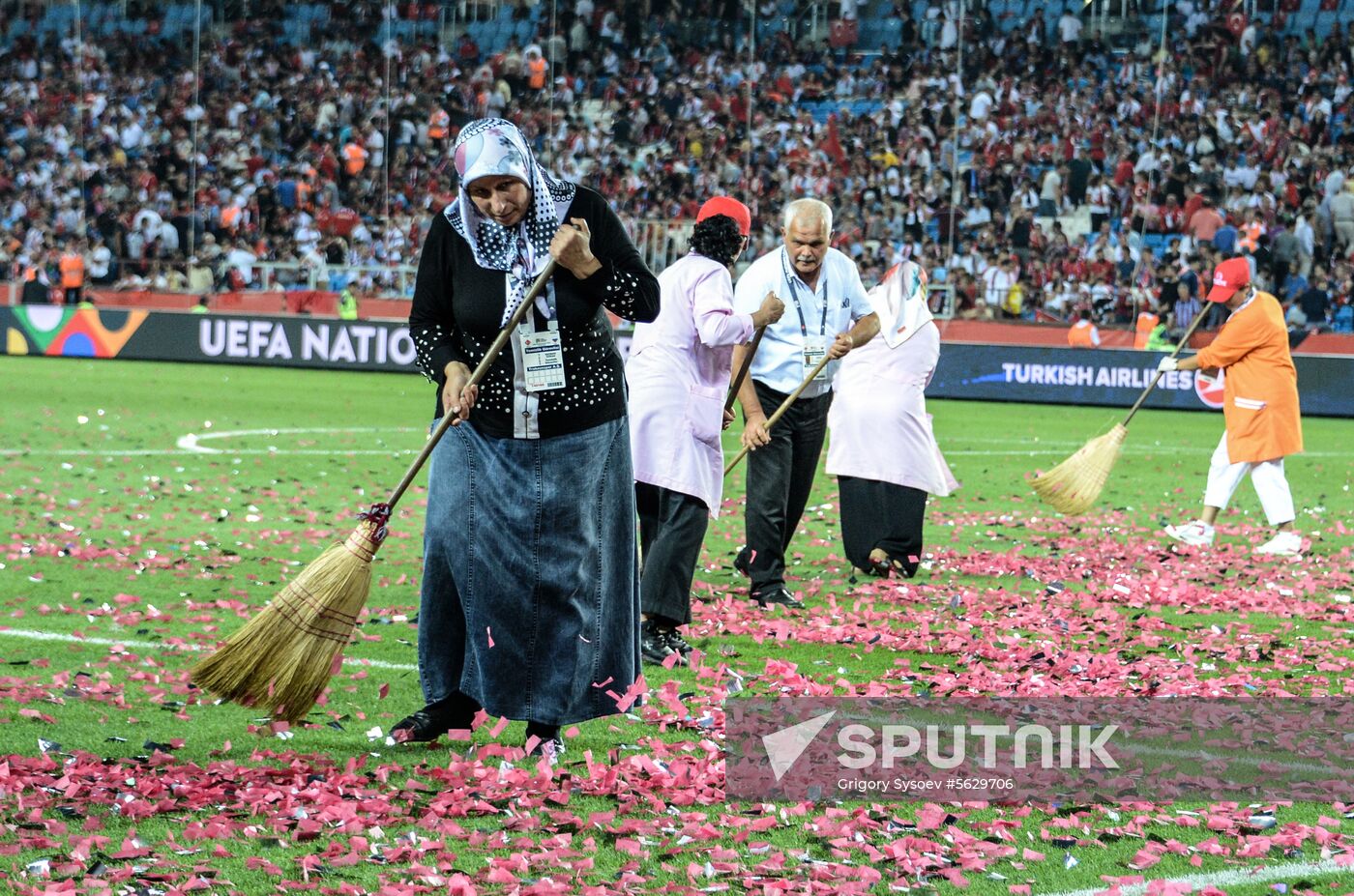 Turkey Soccer Nations League Turkey - Russia