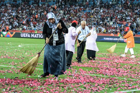 Turkey Soccer Nations League Turkey - Russia