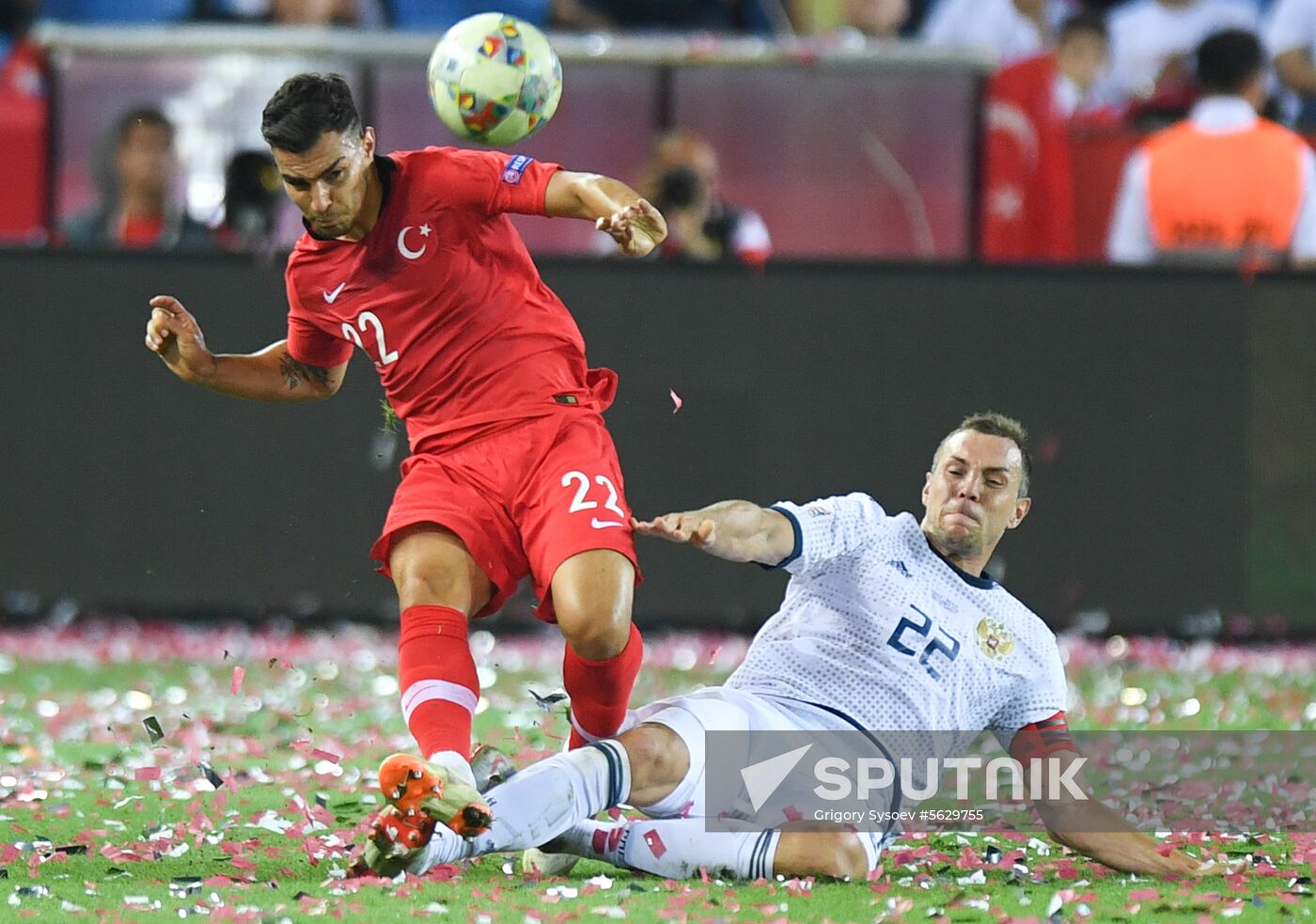 Turkey Soccer Nations League Turkey - Russia