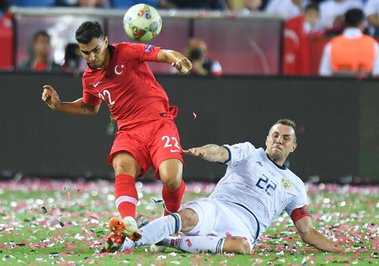 Turkey Soccer Nations League Turkey - Russia