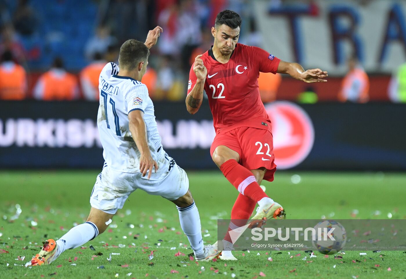 Turkey Soccer Nations League Turkey - Russia