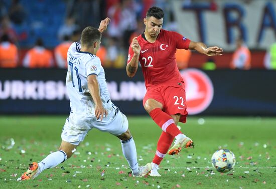 Turkey Soccer Nations League Turkey - Russia