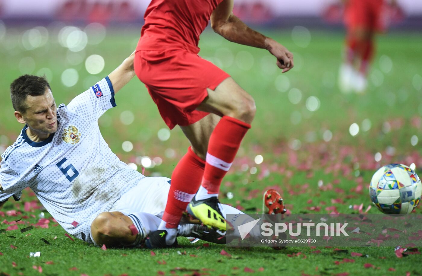 Turkey Soccer Nations League Turkey - Russia