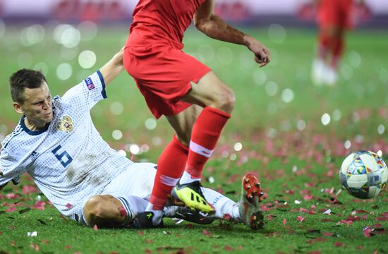 Turkey Soccer Nations League Turkey - Russia
