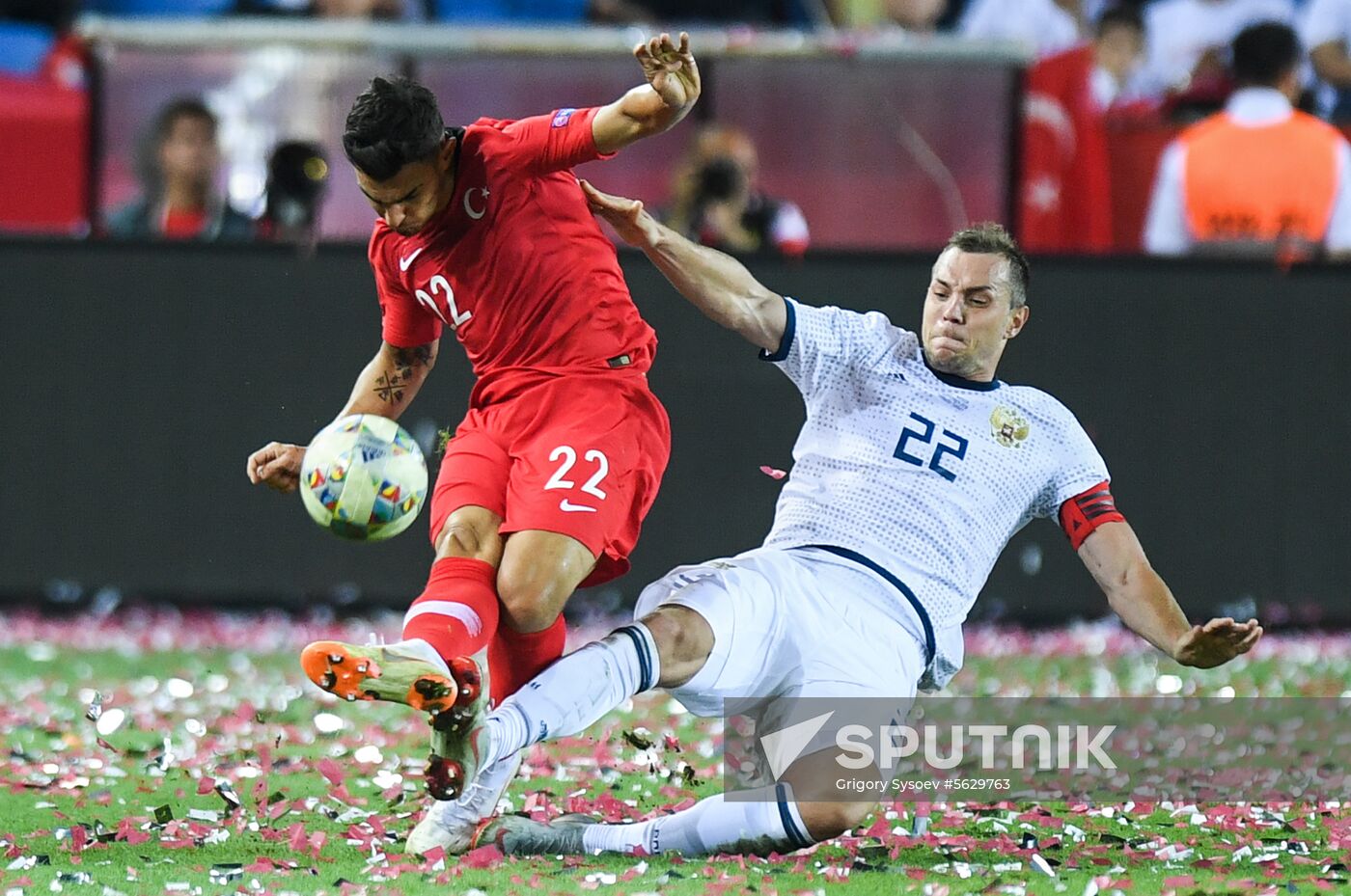 Turkey Soccer Nations League Turkey - Russia