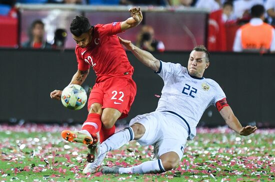 Turkey Soccer Nations League Turkey - Russia