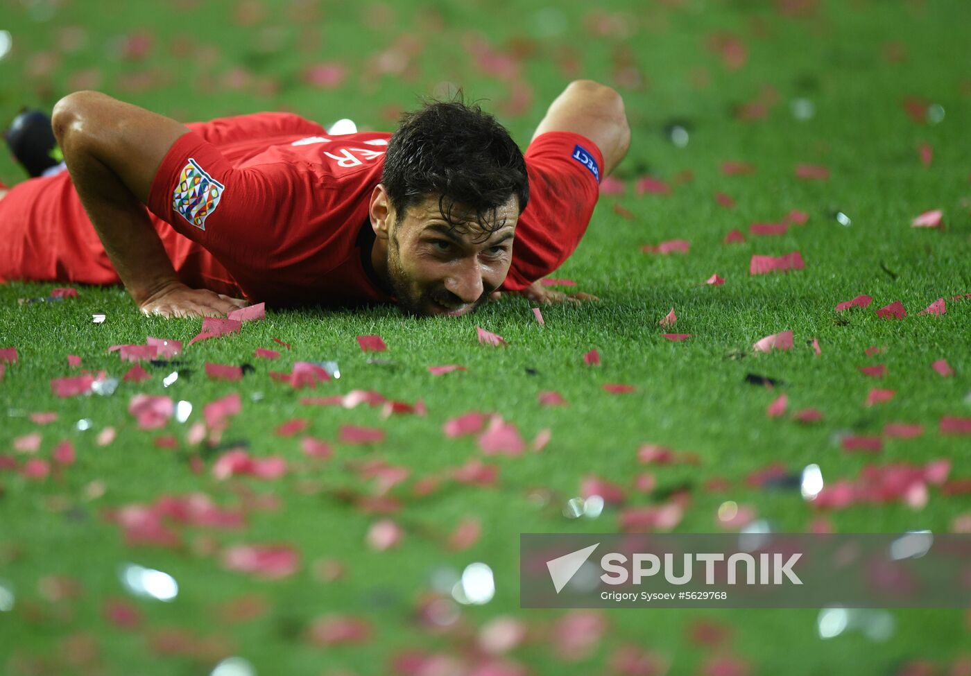 Turkey Soccer Nations League Turkey - Russia