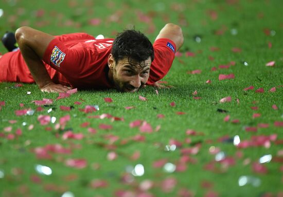 Turkey Soccer Nations League Turkey - Russia