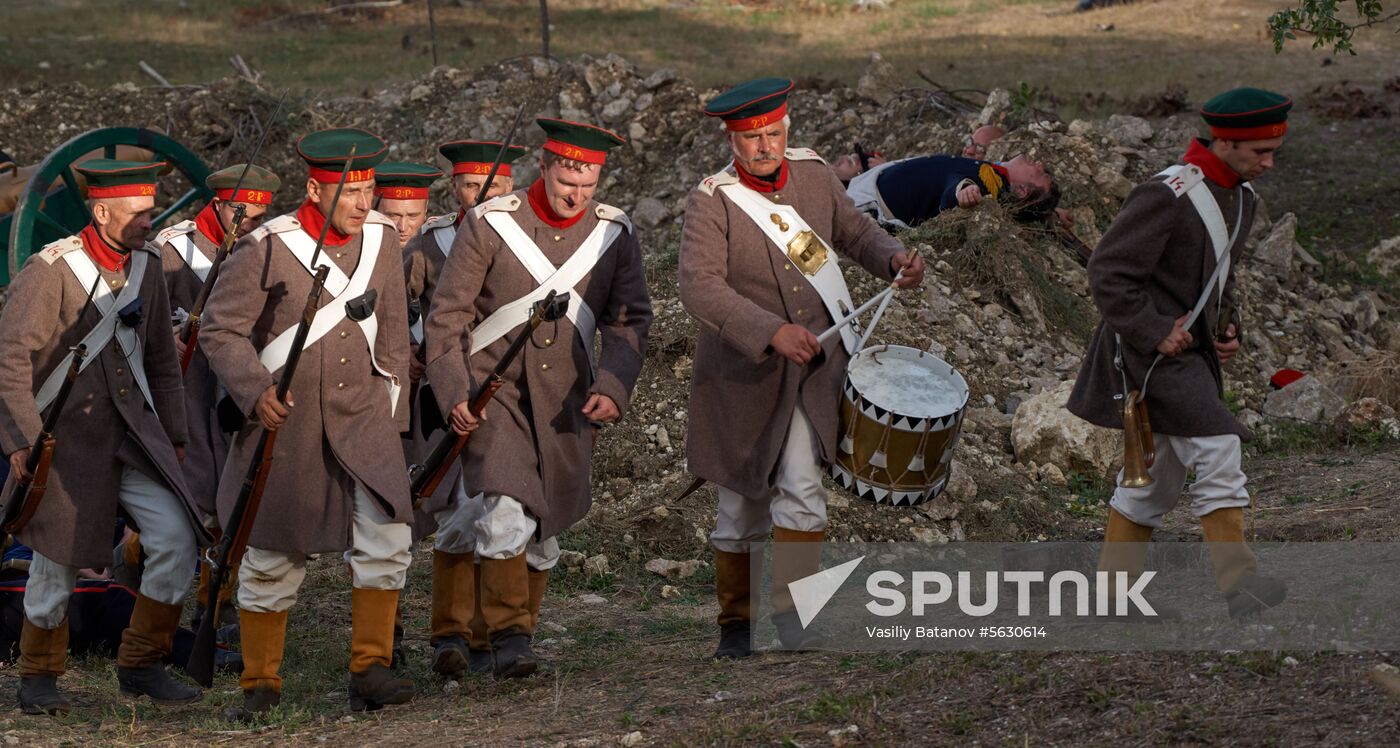 Russia Crimean War Re-enactment