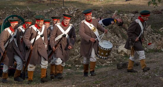 Russia Crimean War Re-enactment