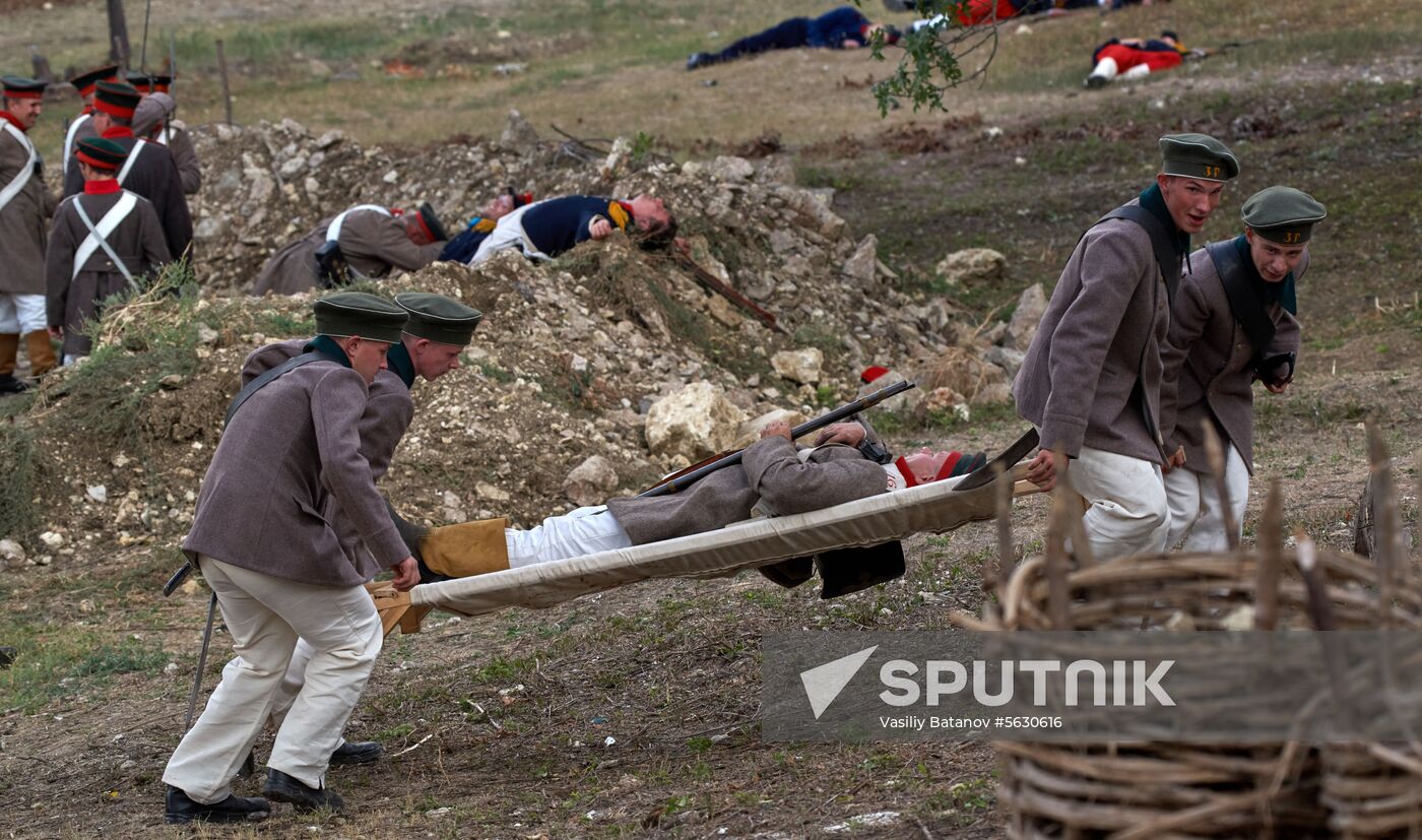 Russia Crimean War Re-enactment
