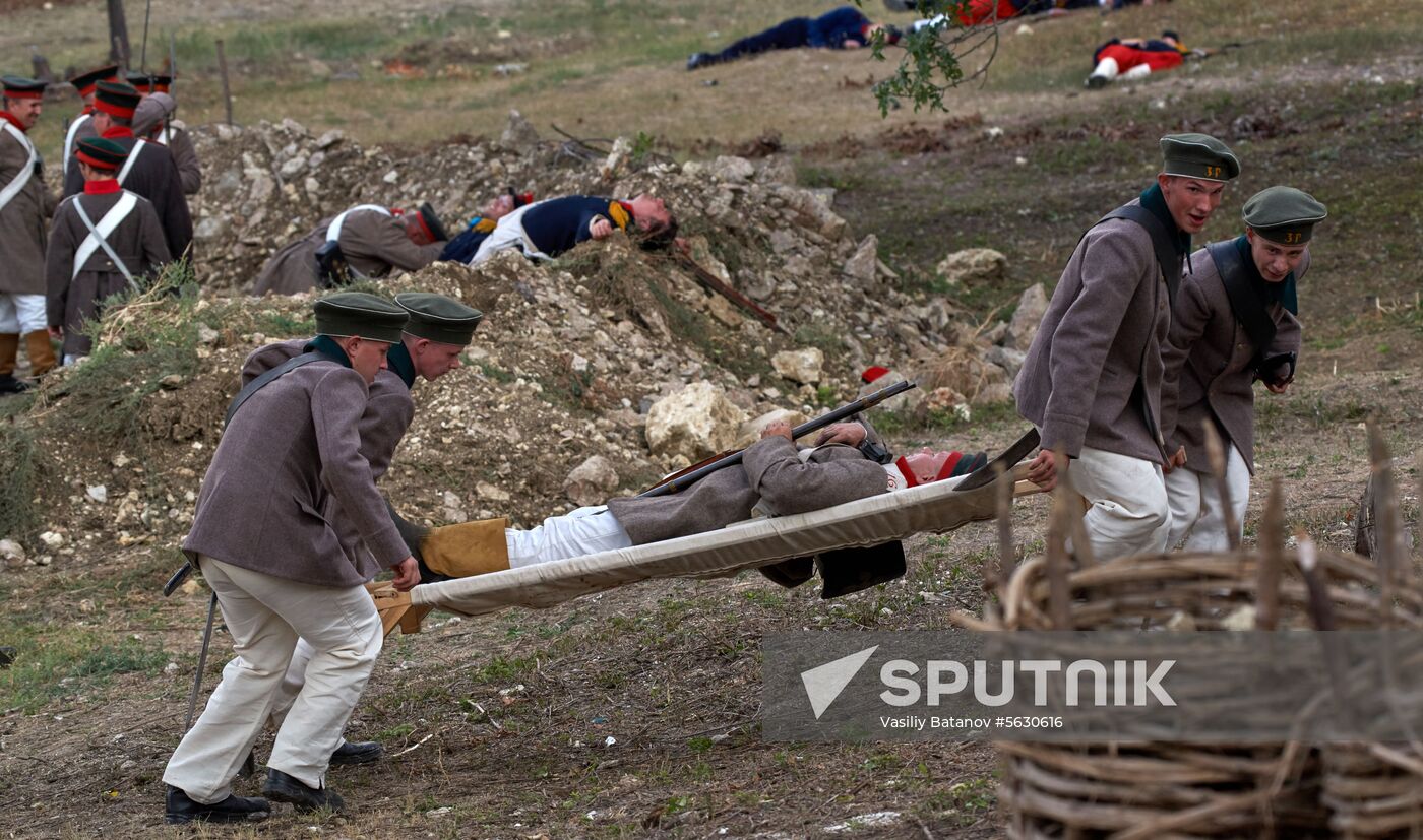 Russia Crimean War Re-enactment