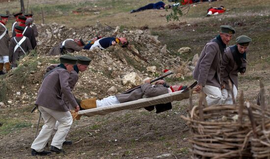 Russia Crimean War Re-enactment