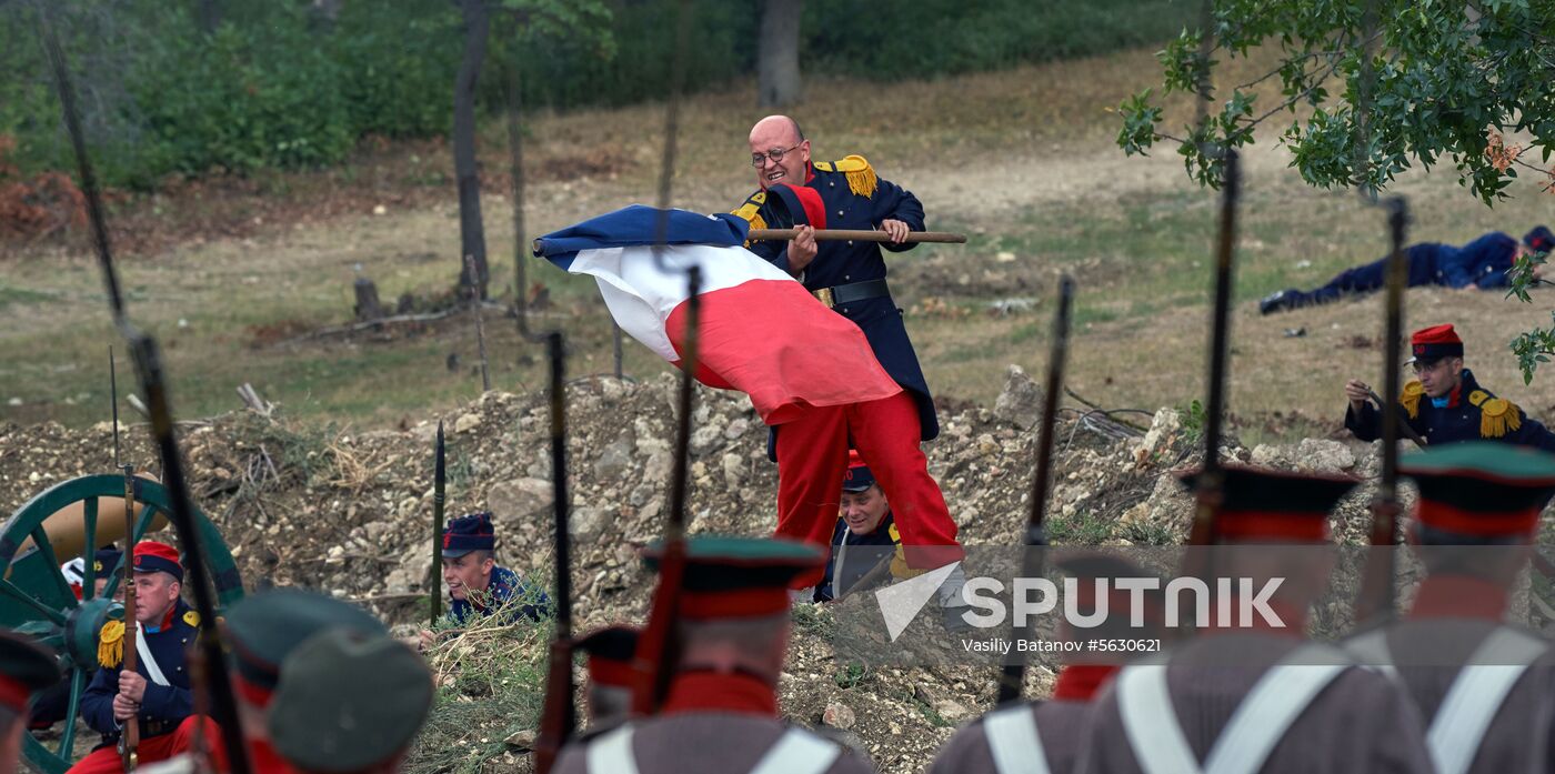 Russia Crimean War Re-enactment