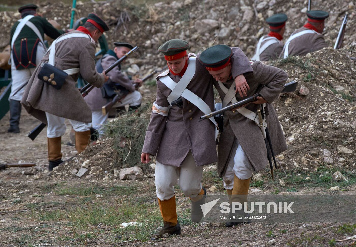 Russia Crimean War Re-enactment