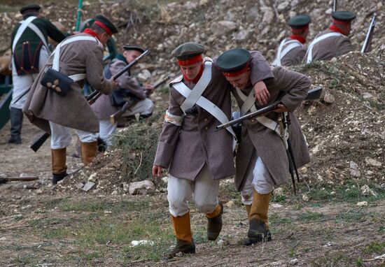 Russia Crimean War Re-enactment