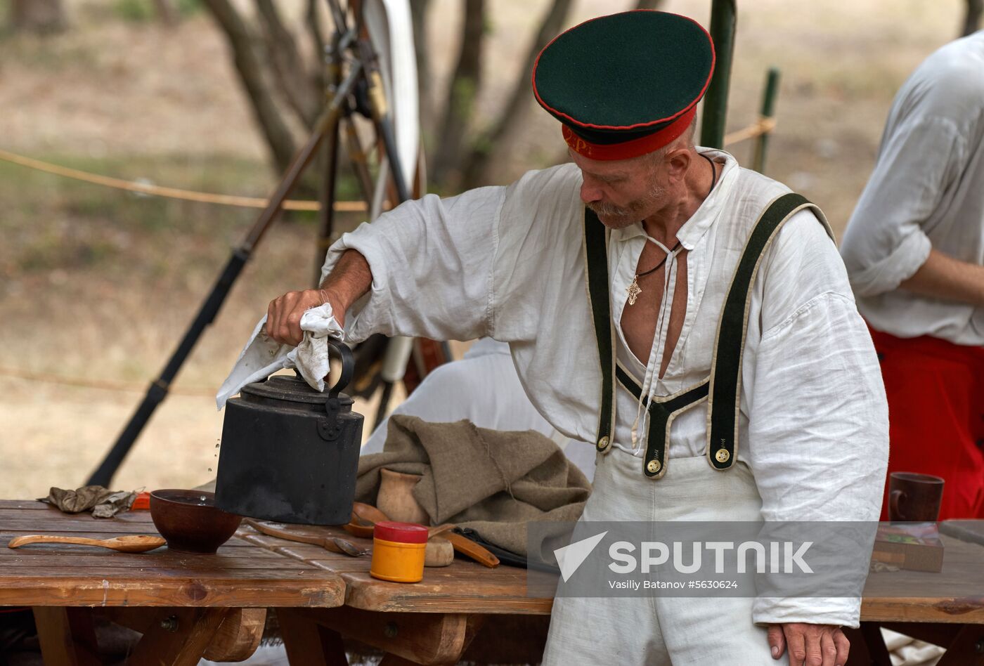 Russia Crimean War Re-enactment