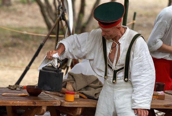 Russia Crimean War Re-enactment