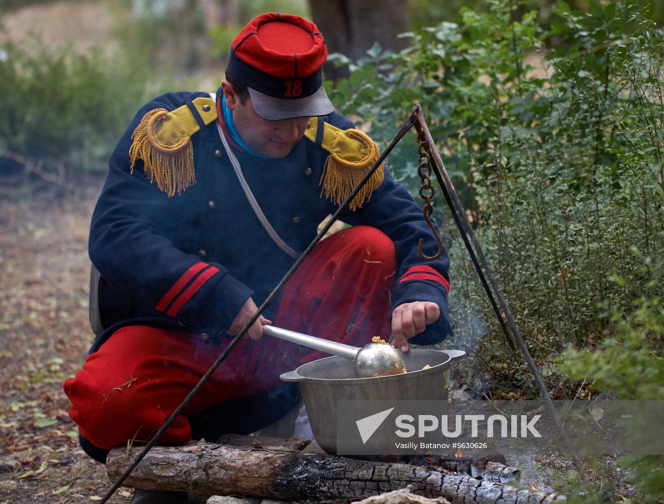 Russia Crimean War Re-enactment