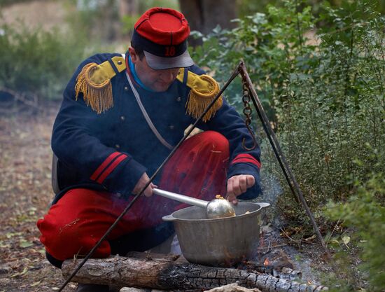 Russia Crimean War Re-enactment