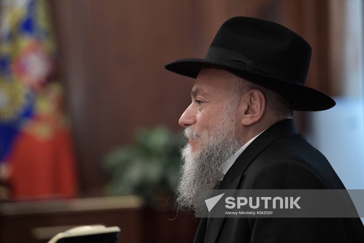 President Putin meets with Chief Rabbi of Russia Berel Lazar and President of the Federation of Jewish Communities Alexander Boroda