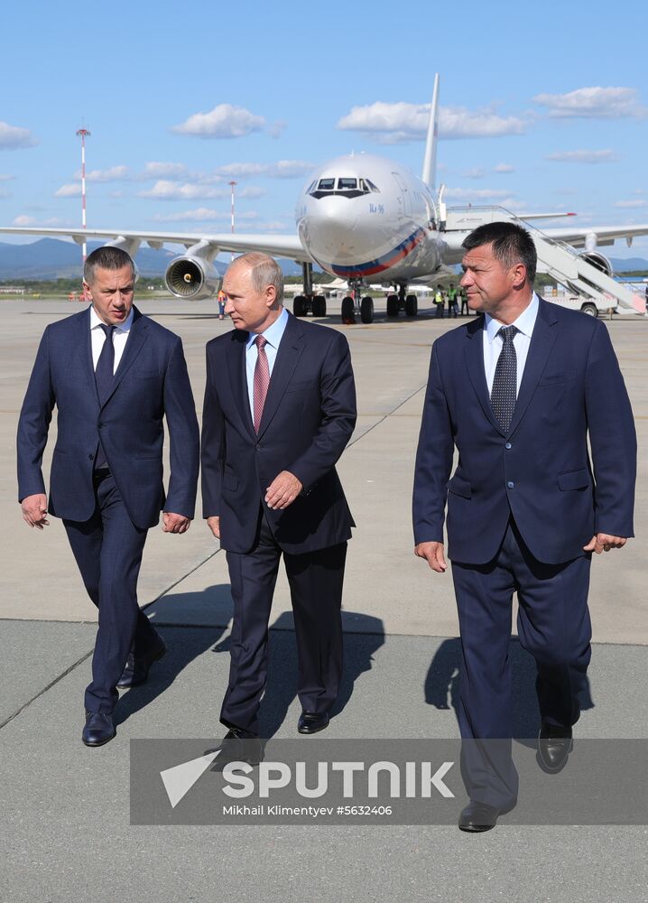 President Putin's working trip to Far Eastern Federal District