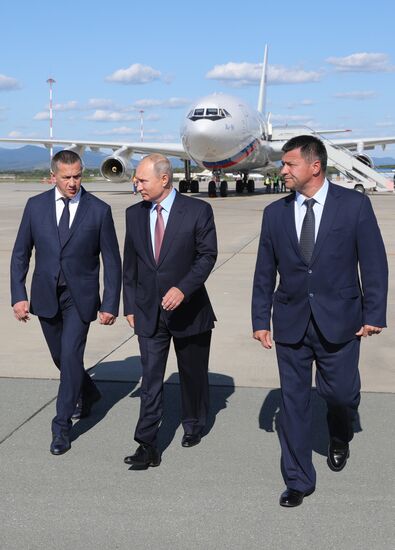 President Putin's working trip to Far Eastern Federal District