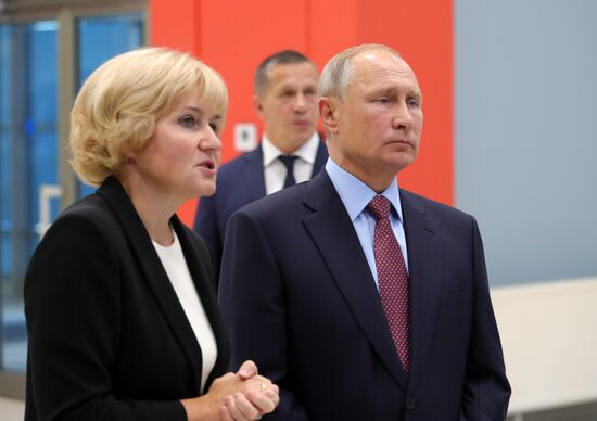 President Putin's working trip to Far Eastern Federal District