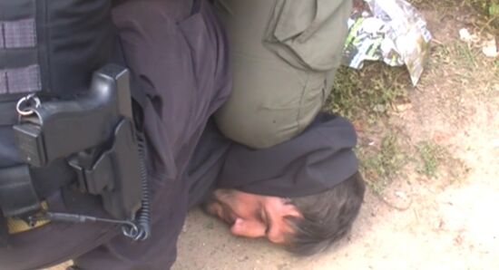 Russia IS Militant Detained