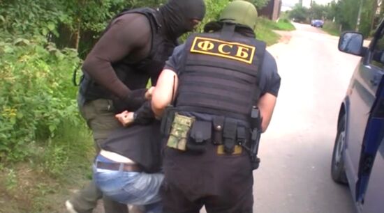 Russia IS Militant Detained