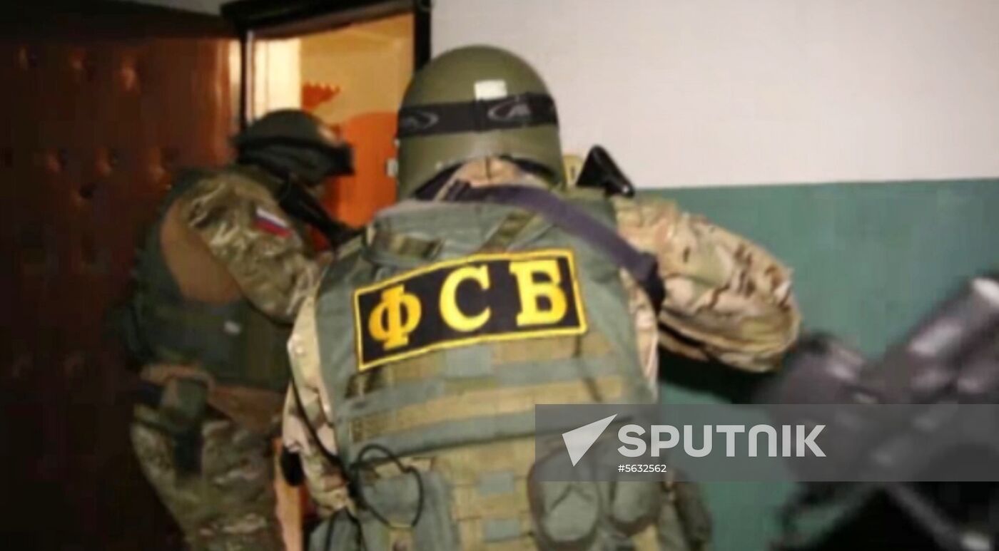 Russia IS Militant Detained
