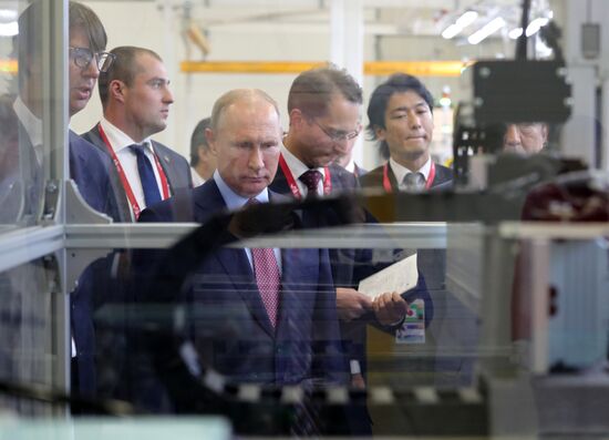 President Putin's working trip to Far Eastern Federal District