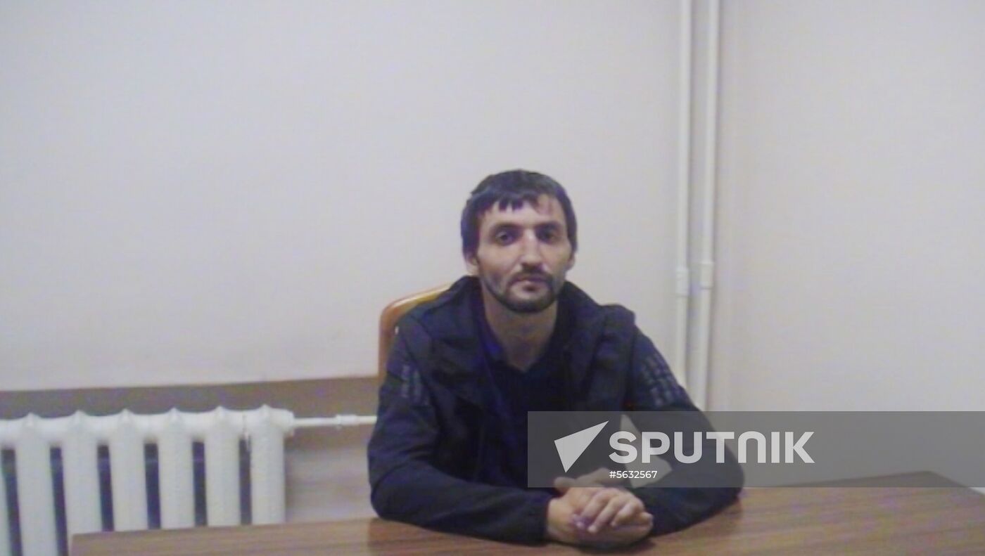 Russia IS Militant Detained