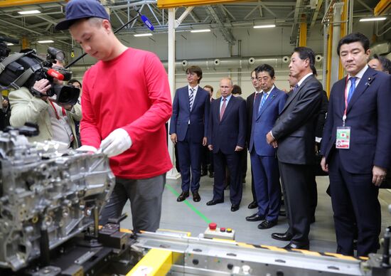 President Putin's working trip to Far Eastern Federal District