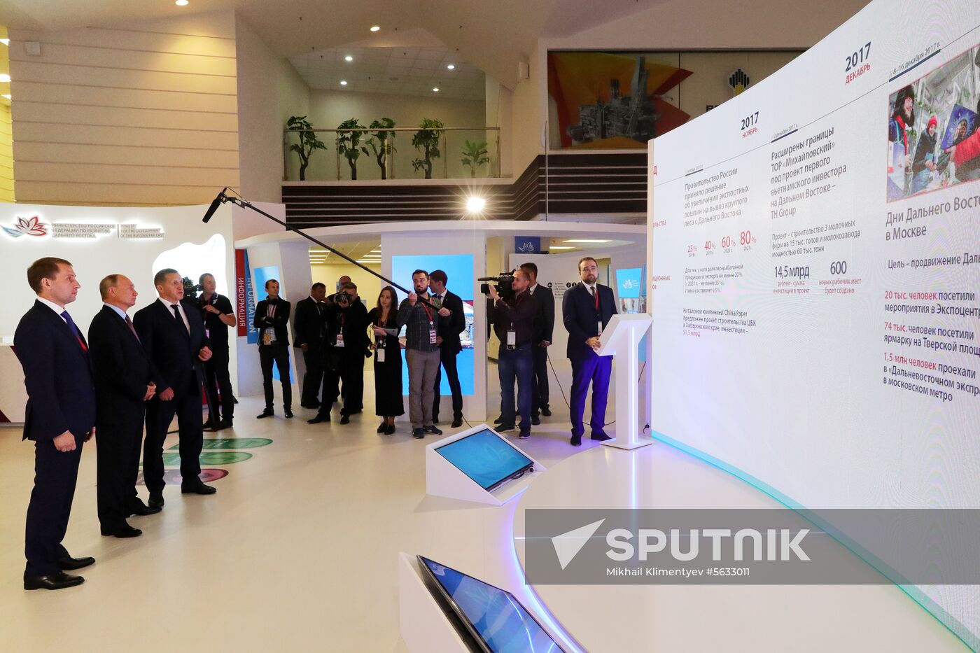 President Putin's working trip to Far Eastern Federal District