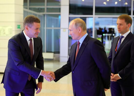 President Putin's working trip to Far Eastern Federal District