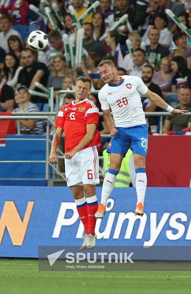 Russia Soccer Russia - Czech Republic