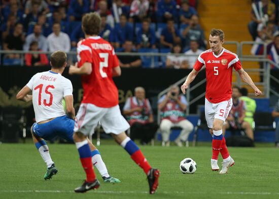 Russia Soccer Russia - Czech Republic