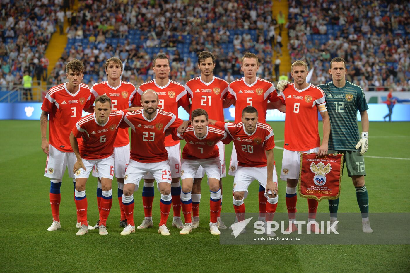 Russia Soccer Russia - Czech Republic