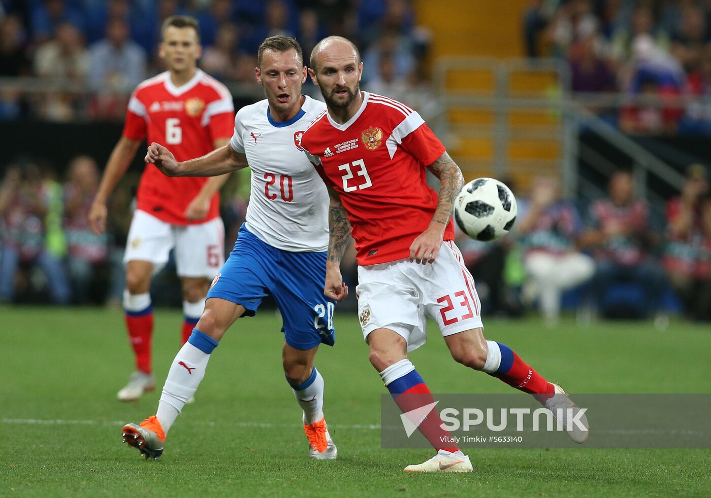 Russia Soccer Russia - Czech Republic