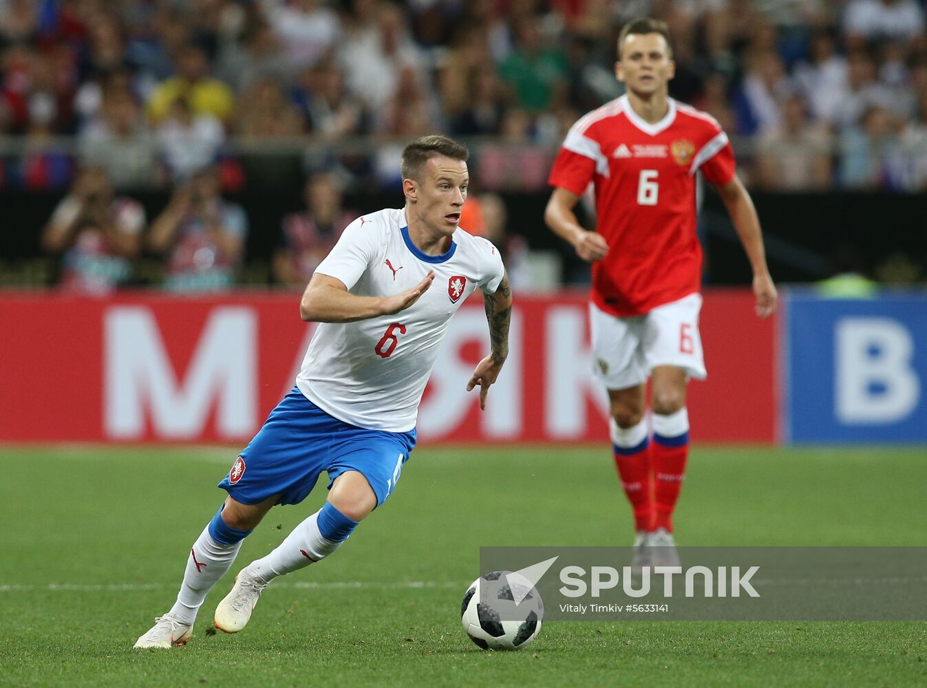 Russia Soccer Russia - Czech Republic