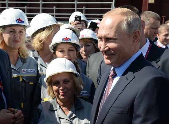 Russia Putin Shipyard