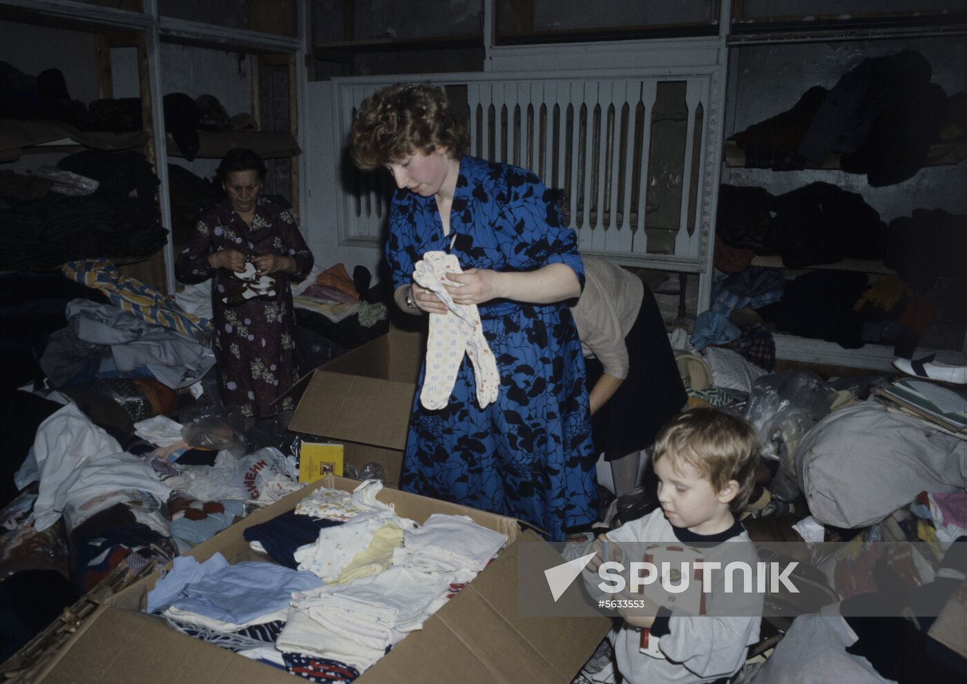 Relief aid collected for Spitak earhtquake victims