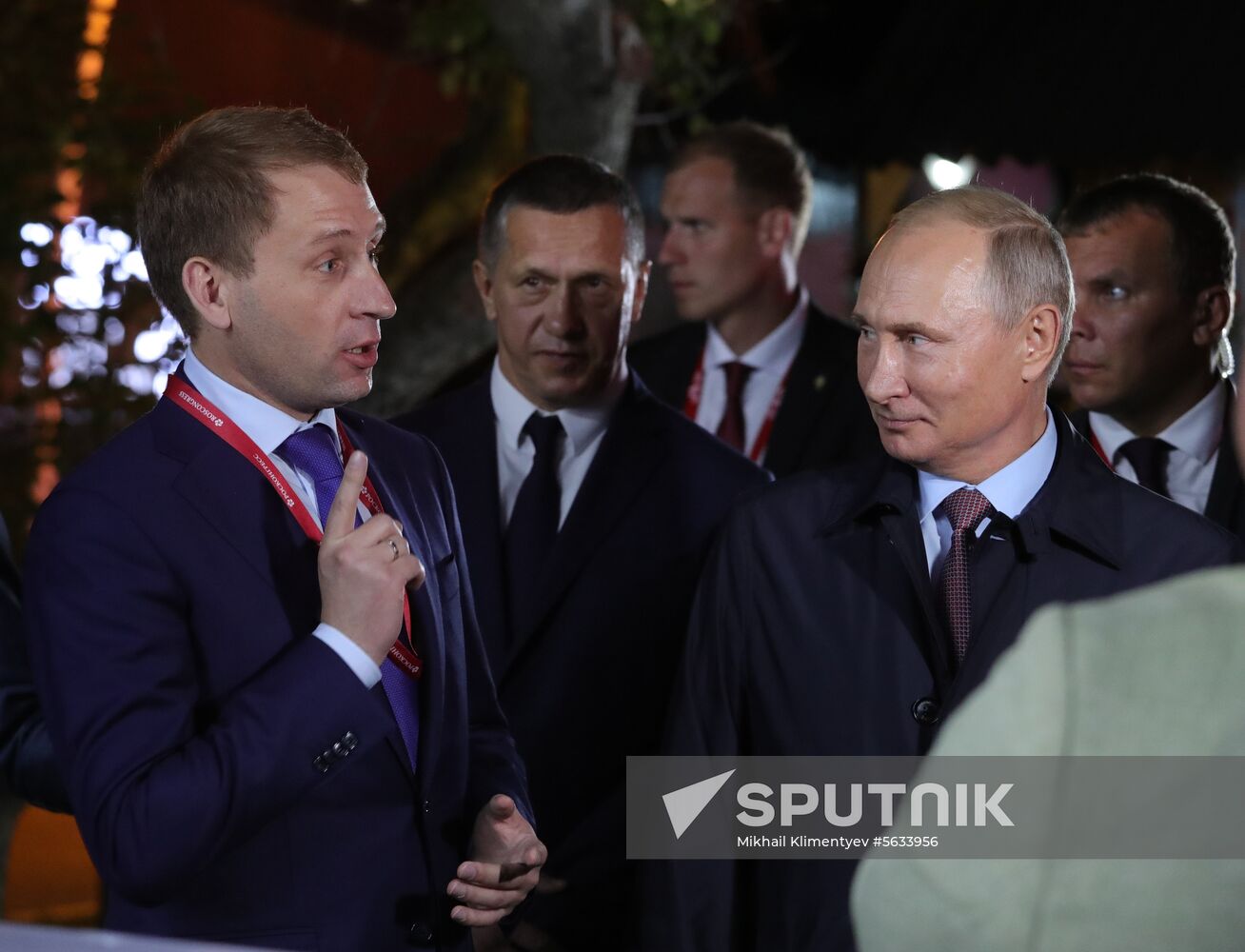 President Putin's working trip to Far Eastern Federal District. Day two