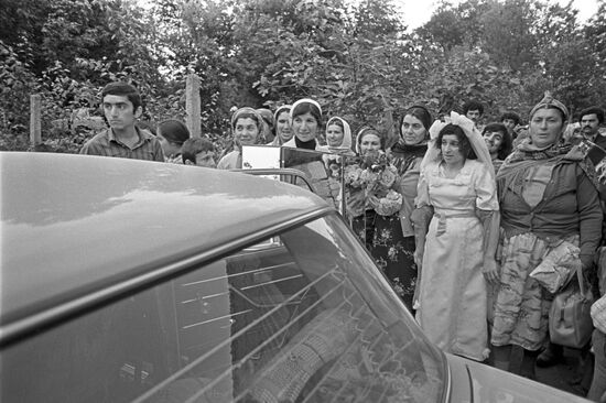 Wedding in Azerbaijan's mountain village